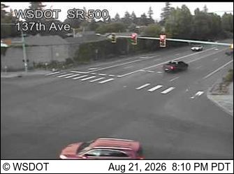 Traffic Cam Vancouver: SR 500 at MP 7.9: 137th Ave
