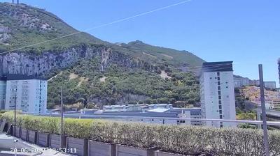 Daylight webcam view from Gibraltar: Gibraltar International Airport