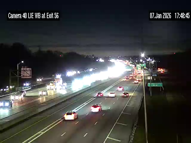 Traffic Cam Head of the Harbor › West: I-495 at Lincoln Blvd