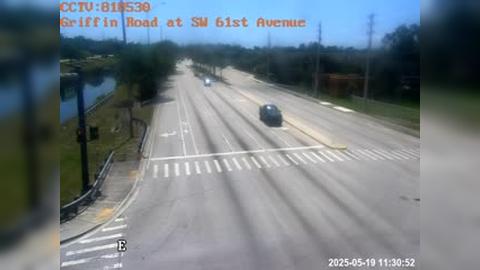 Traffic Cam Davie: Griffin Road at SW 61 Avenue