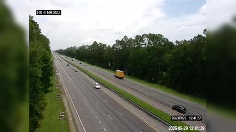 Traffic Cam St. Johns County: I-95 @ MM 302.5