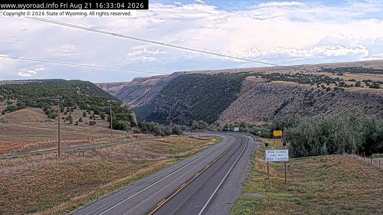 Traffic Cam Shoshoni › South: Thermopolis (South) - SOUTH