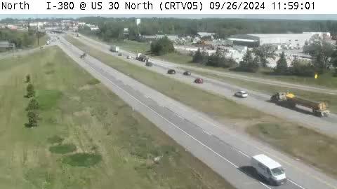 Traffic Cam Cedar Rapids: CR - I-380 @ US 30 North (05)