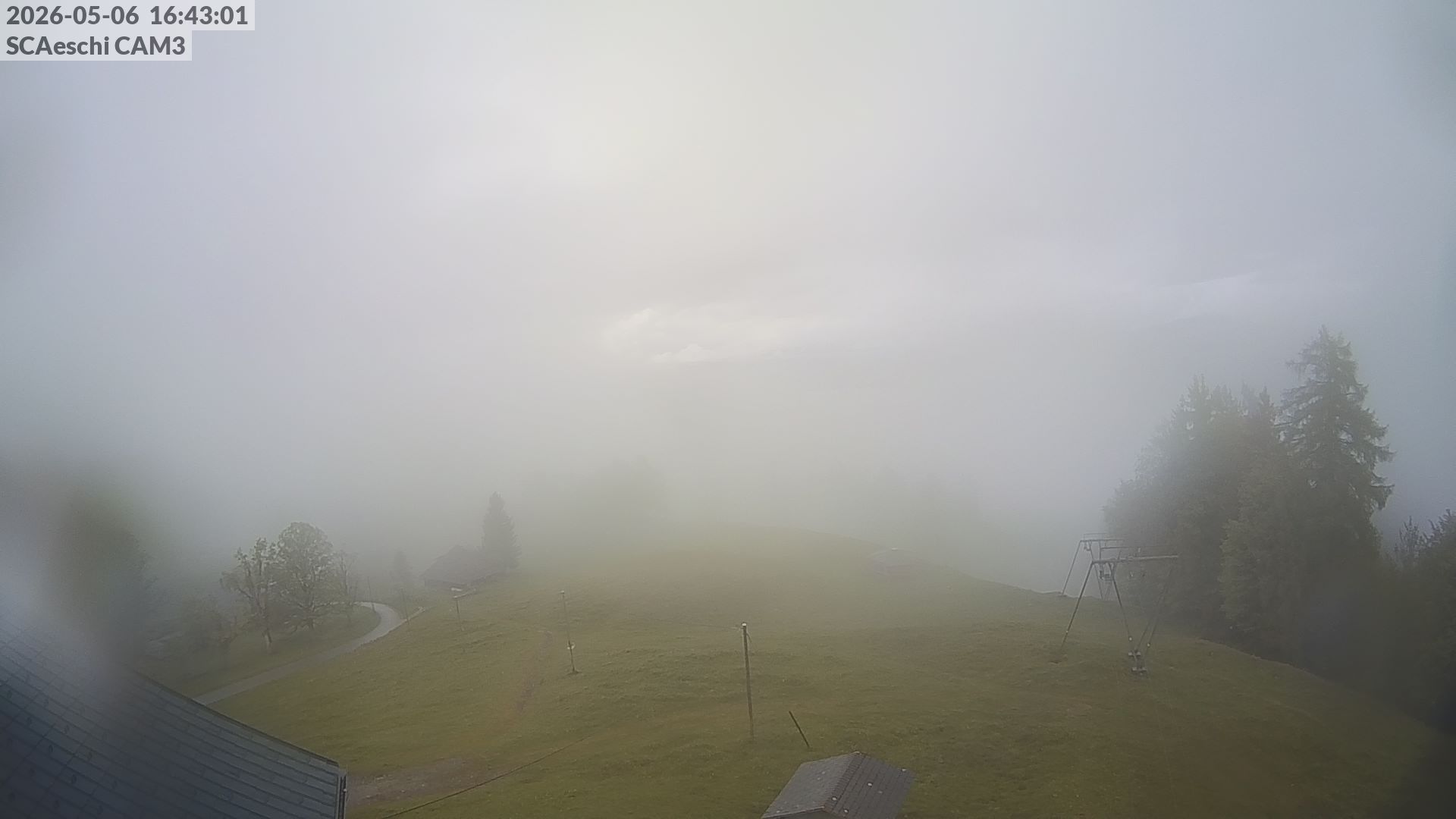 Aeschi bei Spiez: Aeschiried: Skihütte Aeschiried - Skilift Aeschiallmend Ag - Thunersee