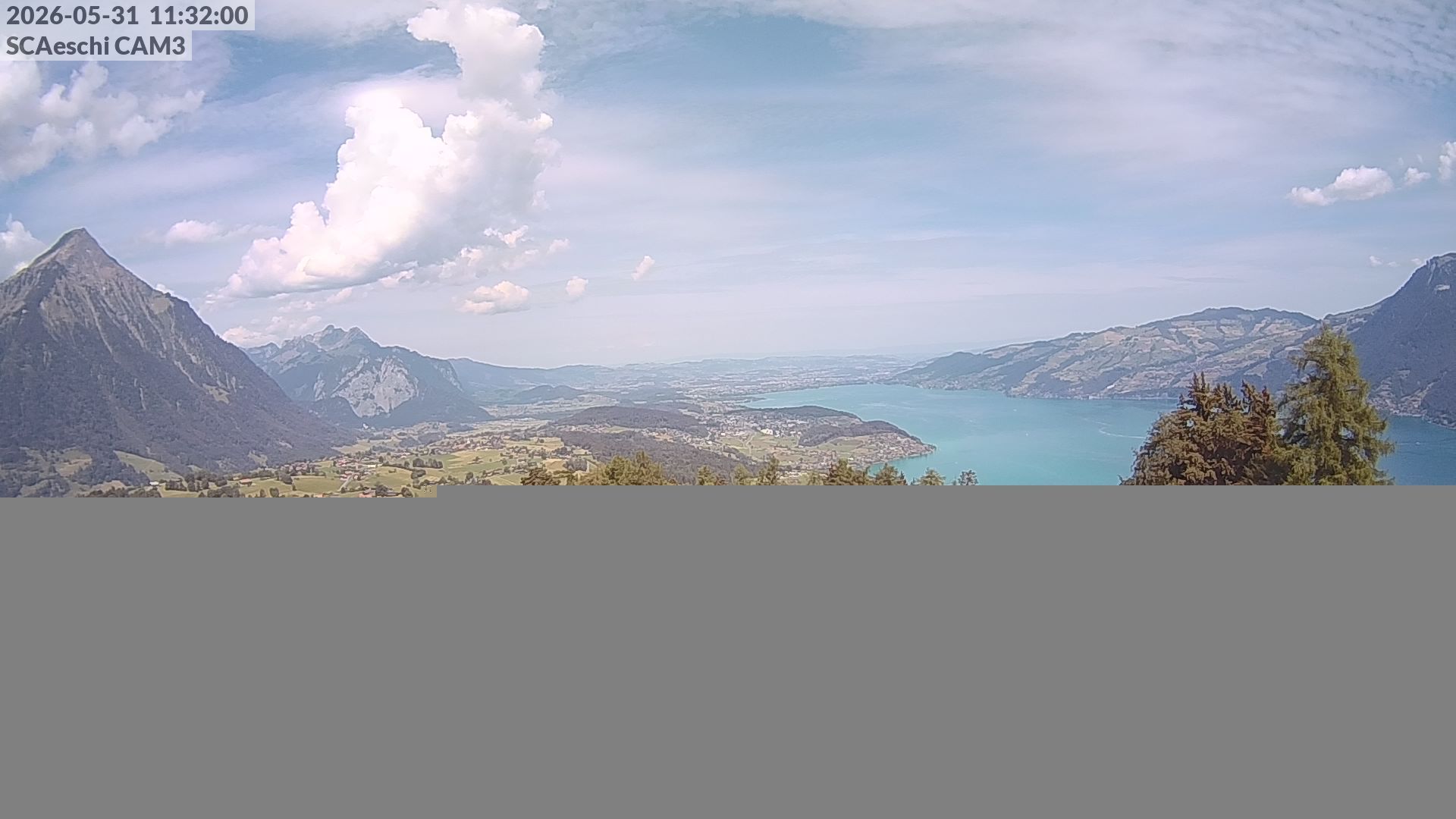 Aeschi bei Spiez: Aeschiried: Skihütte Aeschiried - Skilift Aeschiallmend Ag - Thunersee