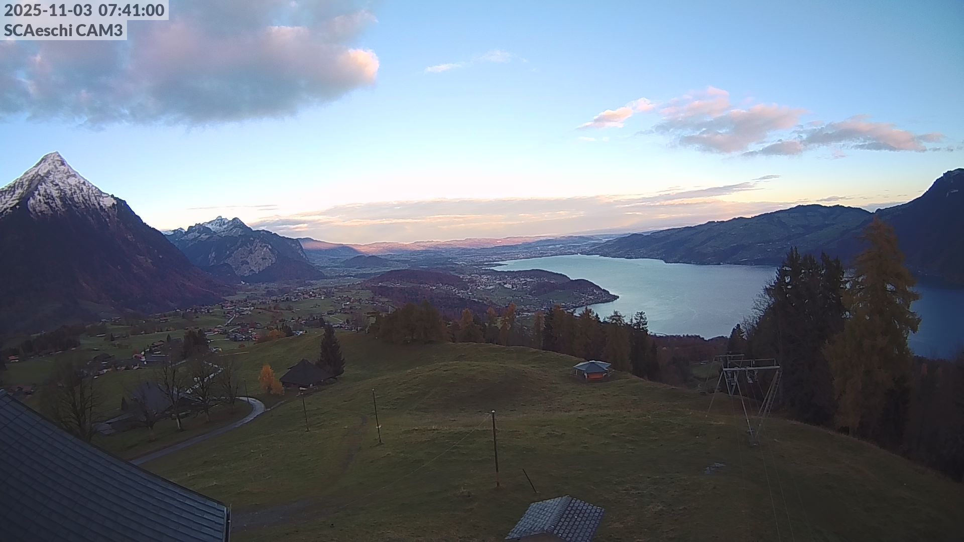Aeschiried: Skihütte Aeschiried - Skilift Aeschiallmend Ag - Thunersee