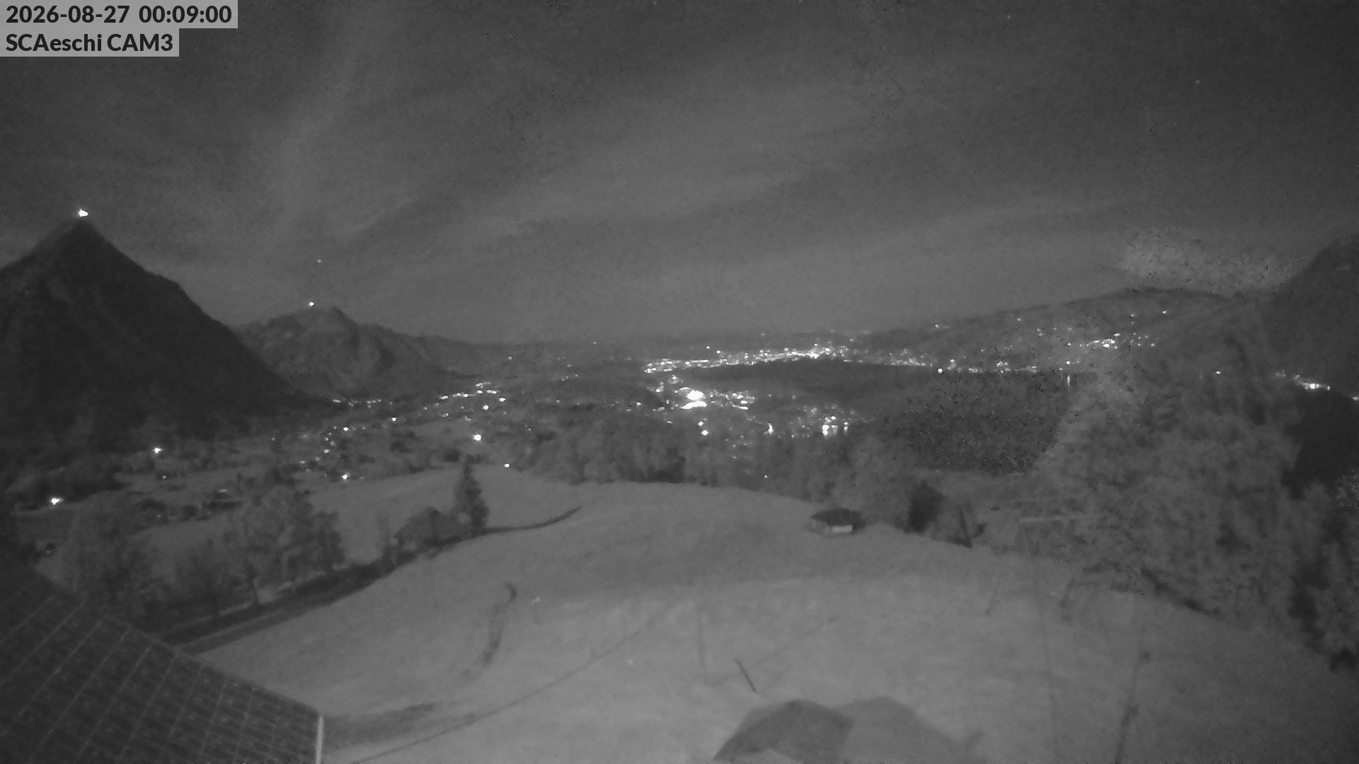 Aeschi bei Spiez: Aeschiried: Skihütte Aeschiried - Skilift Aeschiallmend Ag - Thunersee