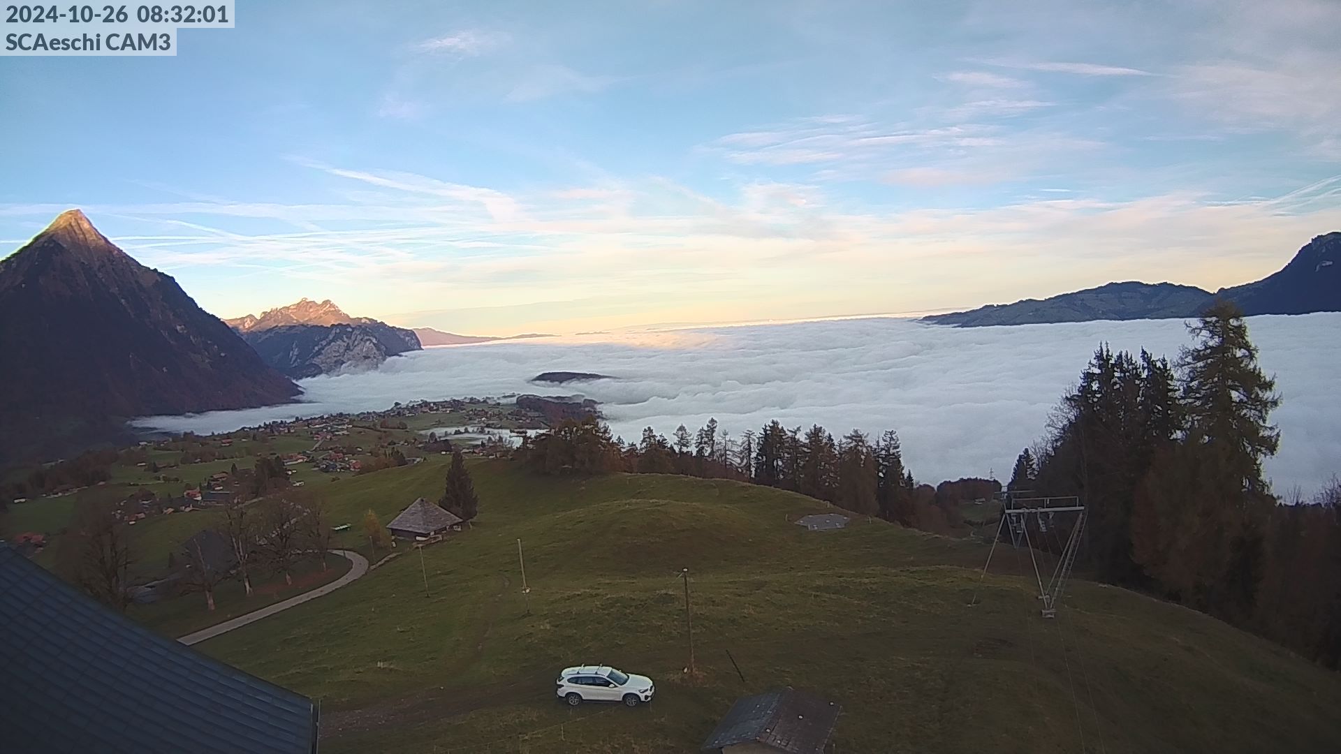 Aeschiried: Skihütte Aeschiried - Skilift Aeschiallmend Ag - Thunersee