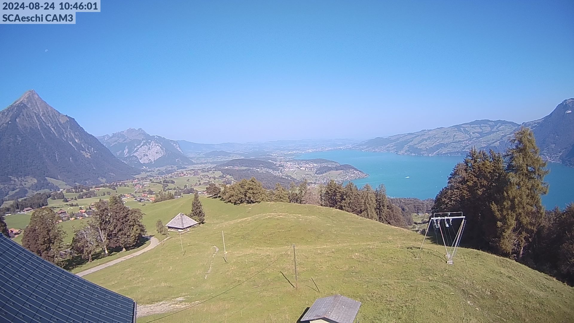 Aeschiried: Skihütte Aeschiried - Skilift Aeschiallmend Ag - Thunersee