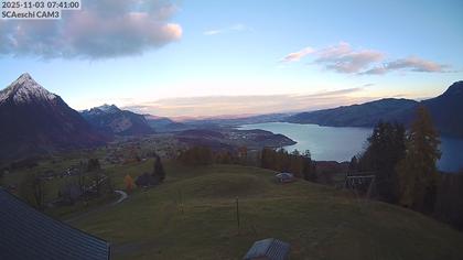 Aeschiried: Skihütte Aeschiried - Skilift Aeschiallmend Ag - Thunersee