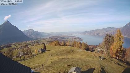 Aeschiried: Skihütte Aeschiried - Skilift Aeschiallmend Ag - Thunersee