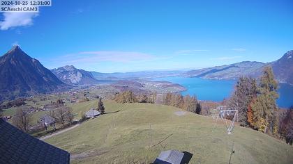 Aeschiried: Skihütte Aeschiried - Skilift Aeschiallmend Ag - Thunersee