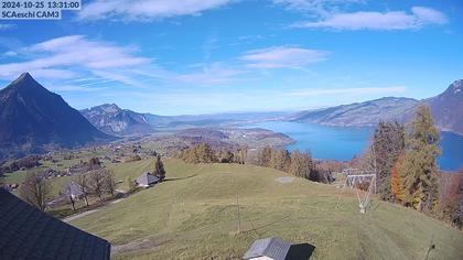 Aeschiried: Skihütte Aeschiried - Skilift Aeschiallmend Ag - Thunersee