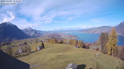 Aeschiried: Skihütte Aeschiried - Skilift Aeschiallmend Ag - Thunersee