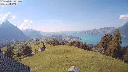 Aeschiried: Skihütte Aeschiried - Skilift Aeschiallmend Ag - Thunersee