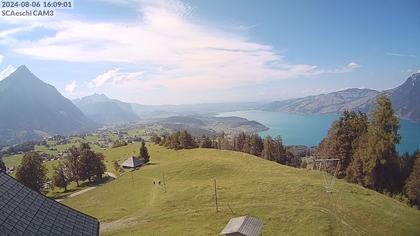 Aeschiried: Skihütte Aeschiried - Skilift Aeschiallmend Ag - Thunersee