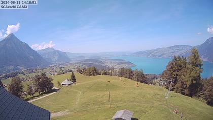 Aeschiried: Skihütte Aeschiried - Skilift Aeschiallmend Ag - Thunersee