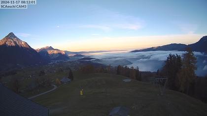 Aeschiried: Skihütte Aeschiried - Skilift Aeschiallmend Ag - Thunersee