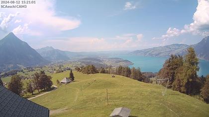 Aeschiried: Skihütte Aeschiried - Skilift Aeschiallmend Ag - Thunersee