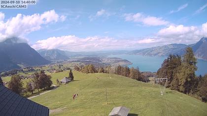 Aeschiried: Skihütte Aeschiried - Skilift Aeschiallmend Ag - Thunersee