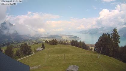 Aeschiried: Skihütte Aeschiried - Skilift Aeschiallmend Ag - Thunersee