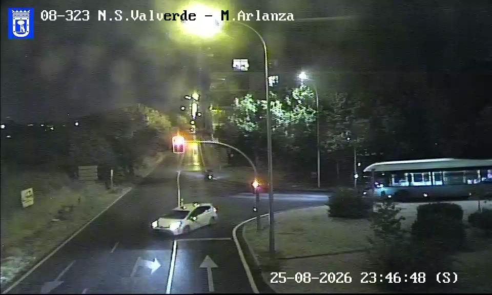 Traffic Cam Valverde: NTRA. SRA - M. ARLANZA