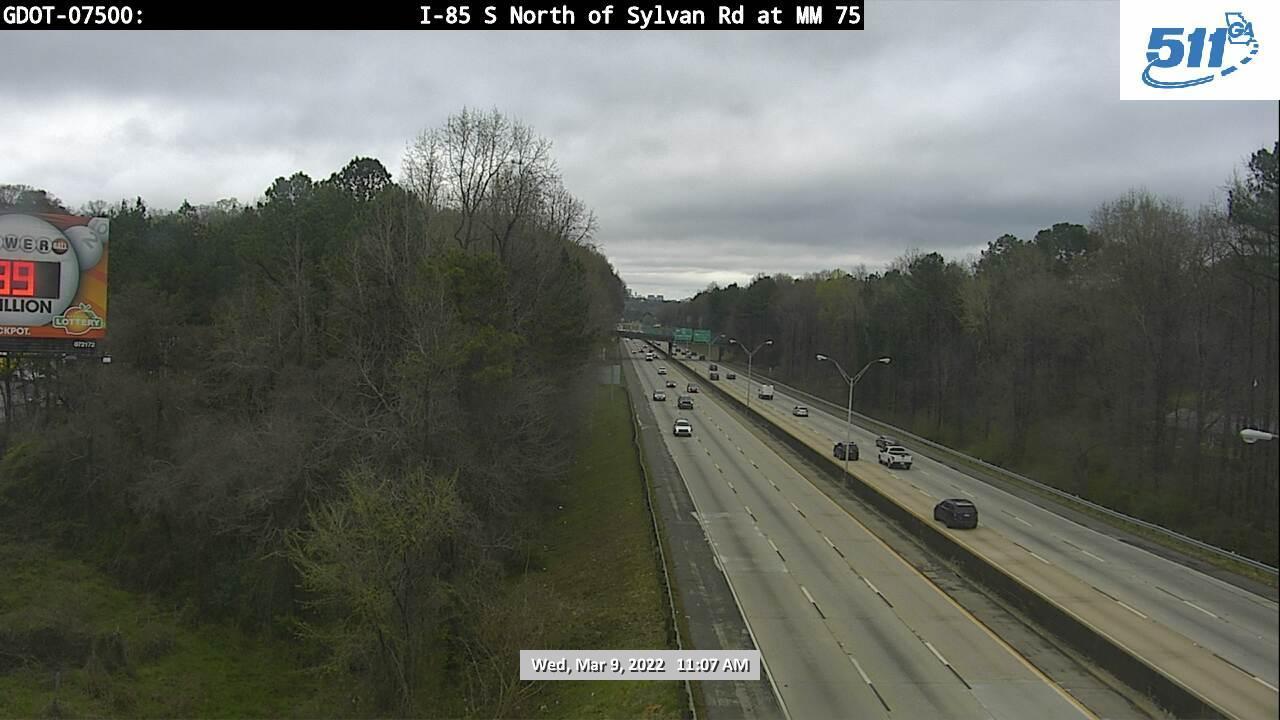 Traffic Cam Hapeville: GDOT-CAM-