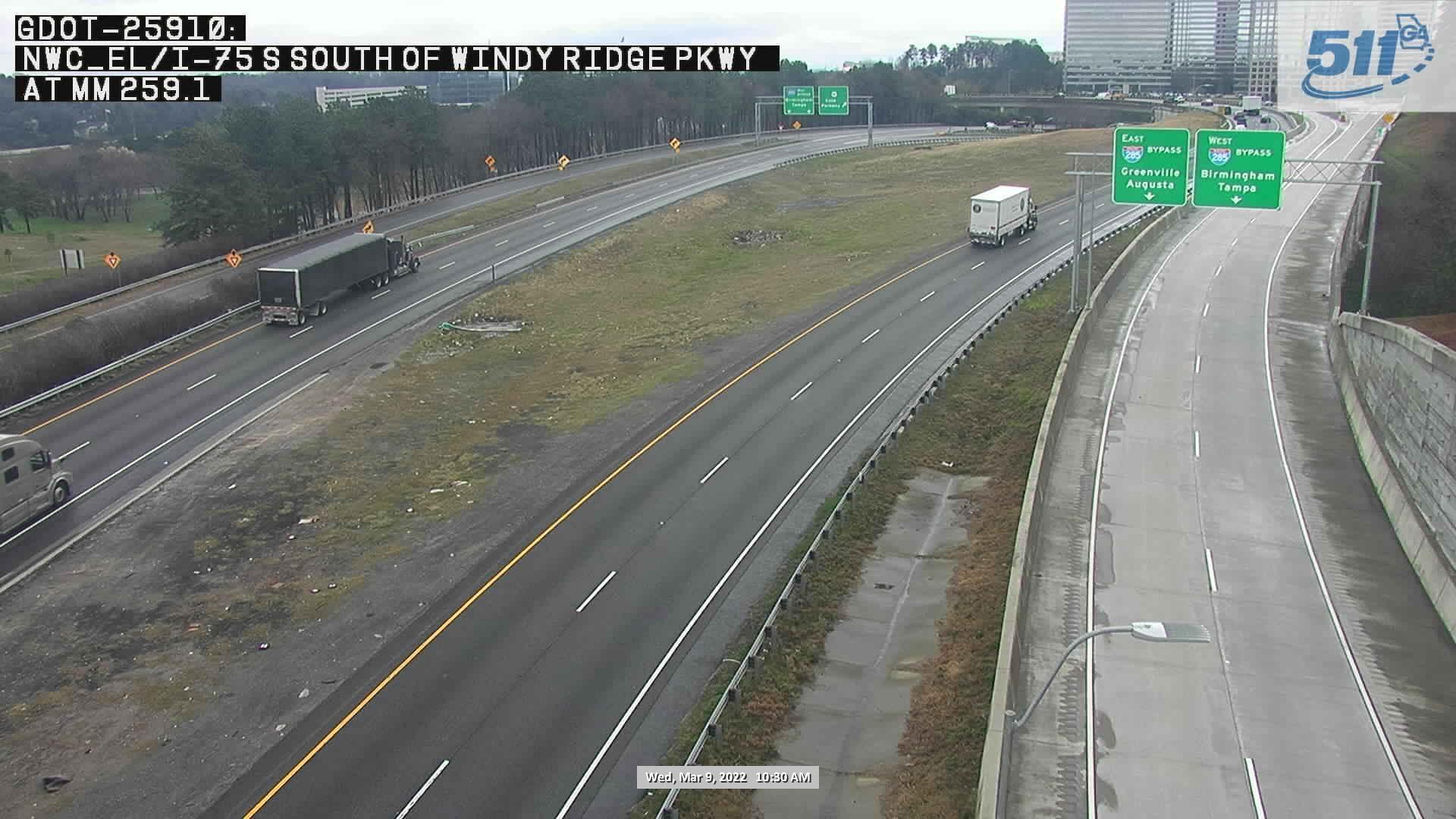 Traffic Cam Vinings: GDOT-CAM-