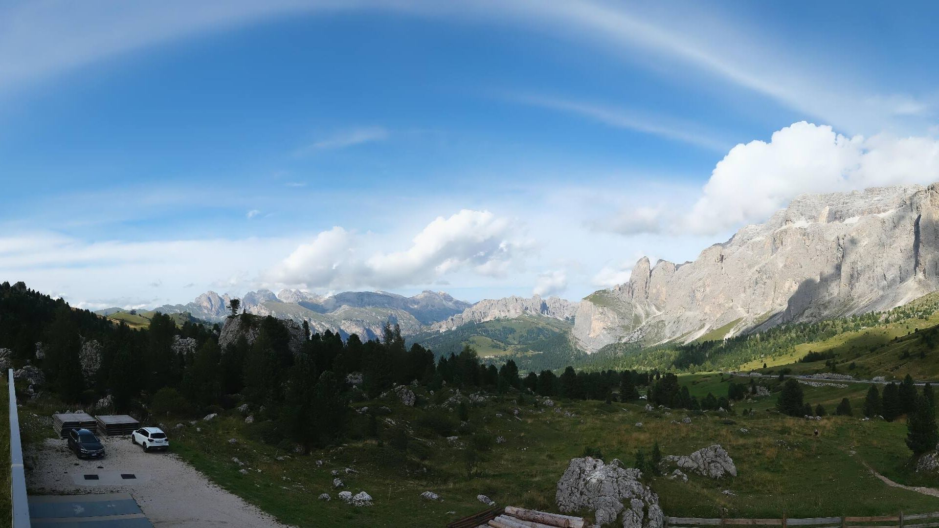 Traffic Cam Selva - Wolkenstein - Selva di Val Gardena: Val Gardena Sasso Levante