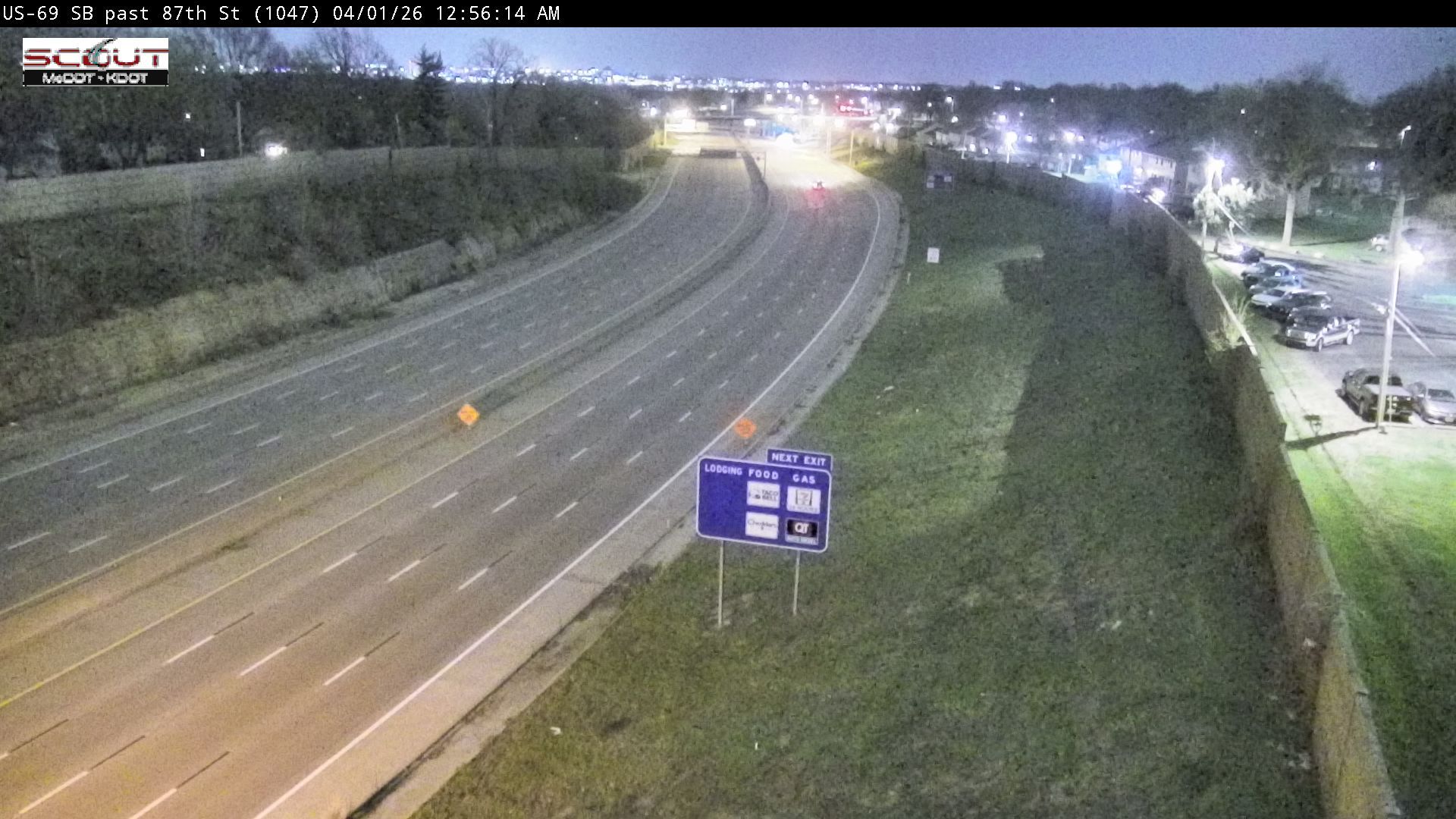 Traffic Cam Overland Park: US- S Past th Street