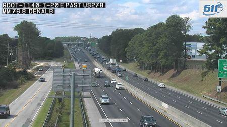 Traffic Cam Stonecrest: GDOT-CAM-I-20-076--1