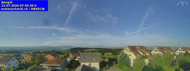 Aeugst am Albis › Süden: Rigi - Mount Pilatus