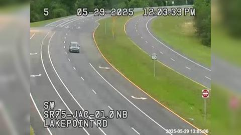 Traffic Cam Compass Lake: US231-MM 01.0NB-Lakepoint Rd