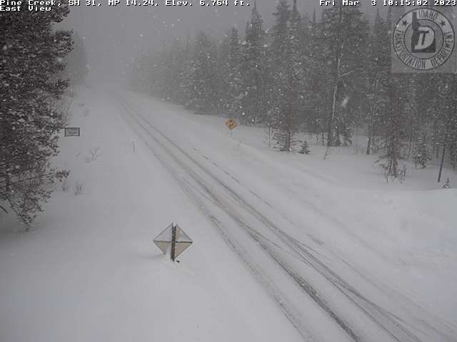 Traffic Cam Victor › East: SH 31: Pine Creek: East
