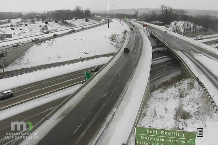 Traffic Cam Bloomington: MN 5: I-494 EB @ T.H.5
