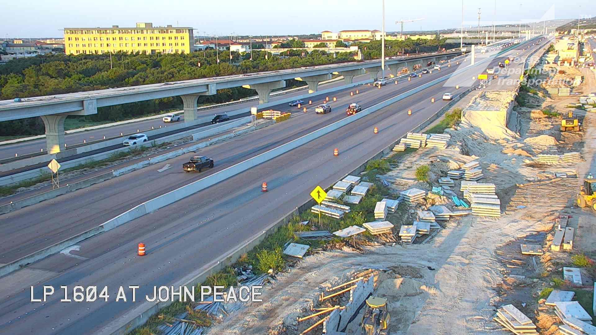 Traffic Cam San Antonio › West: LP 1604 at John Peace