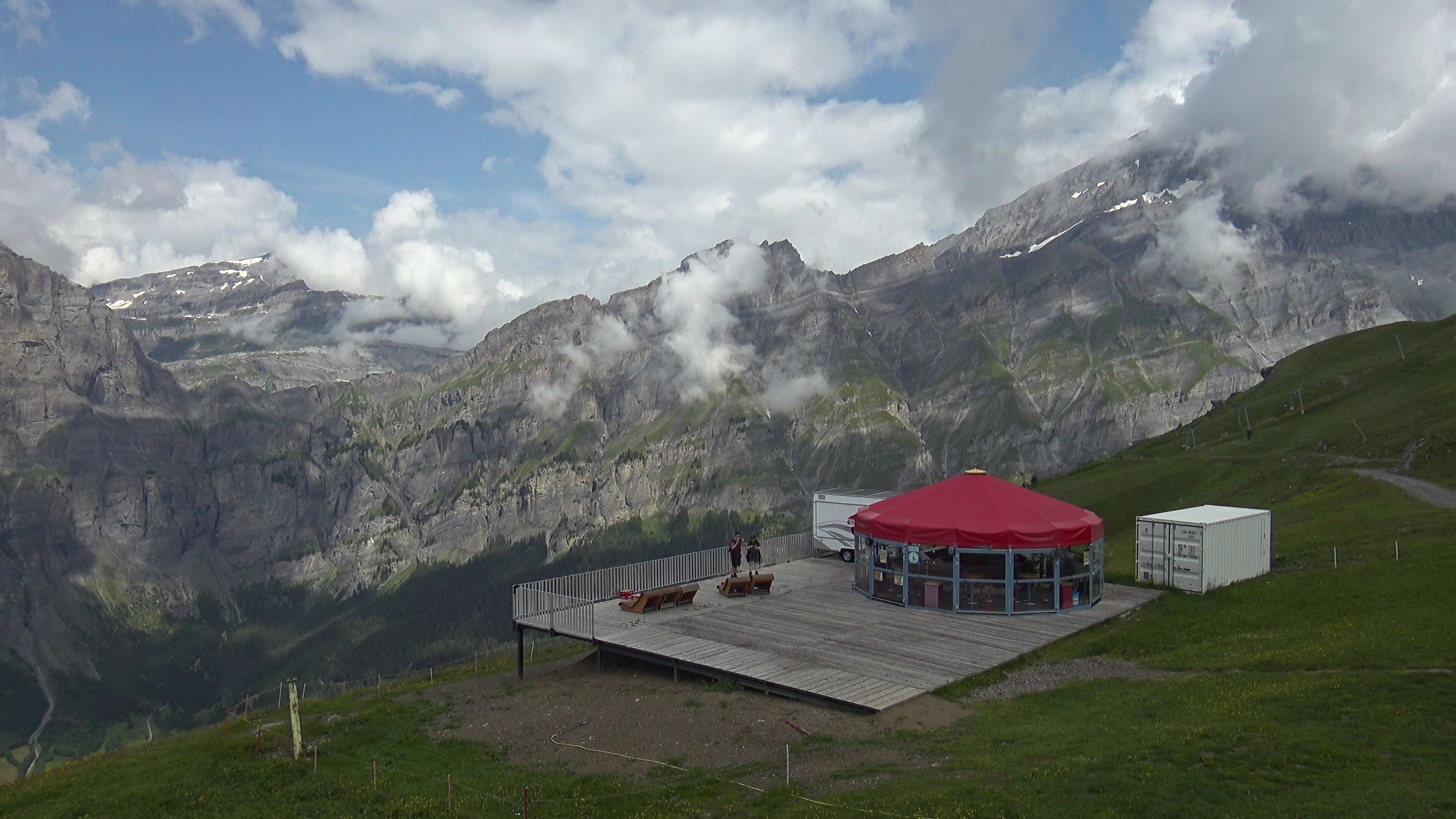 Leukerbad: Rinderhütte