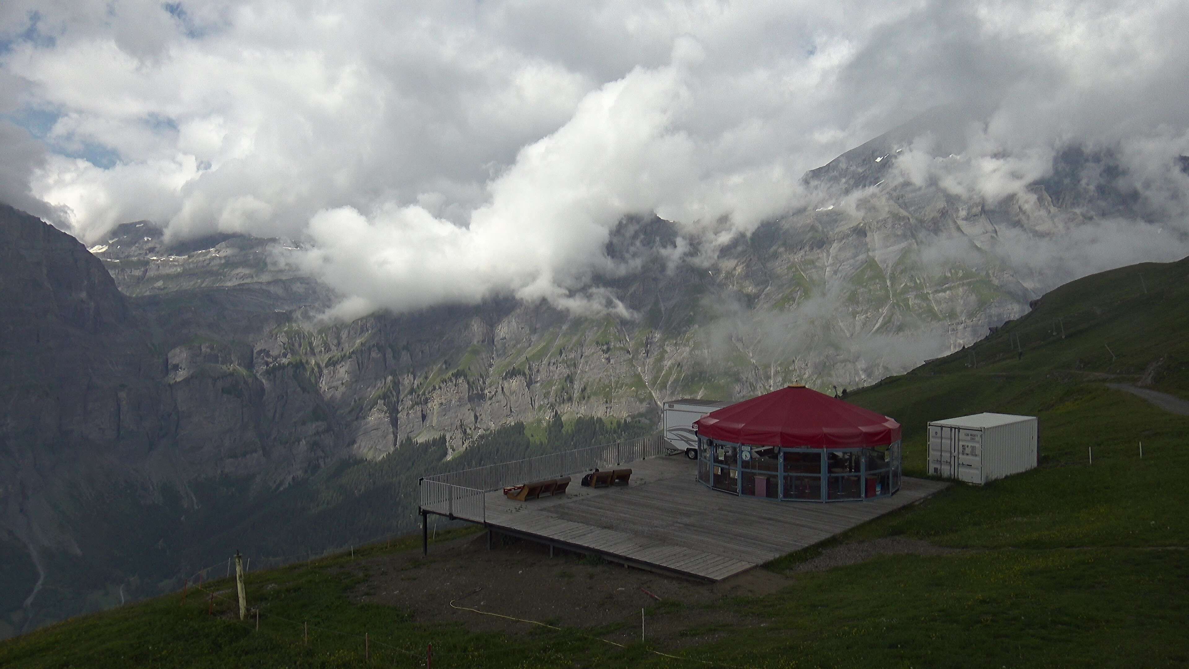 Leukerbad: Rinderhütte