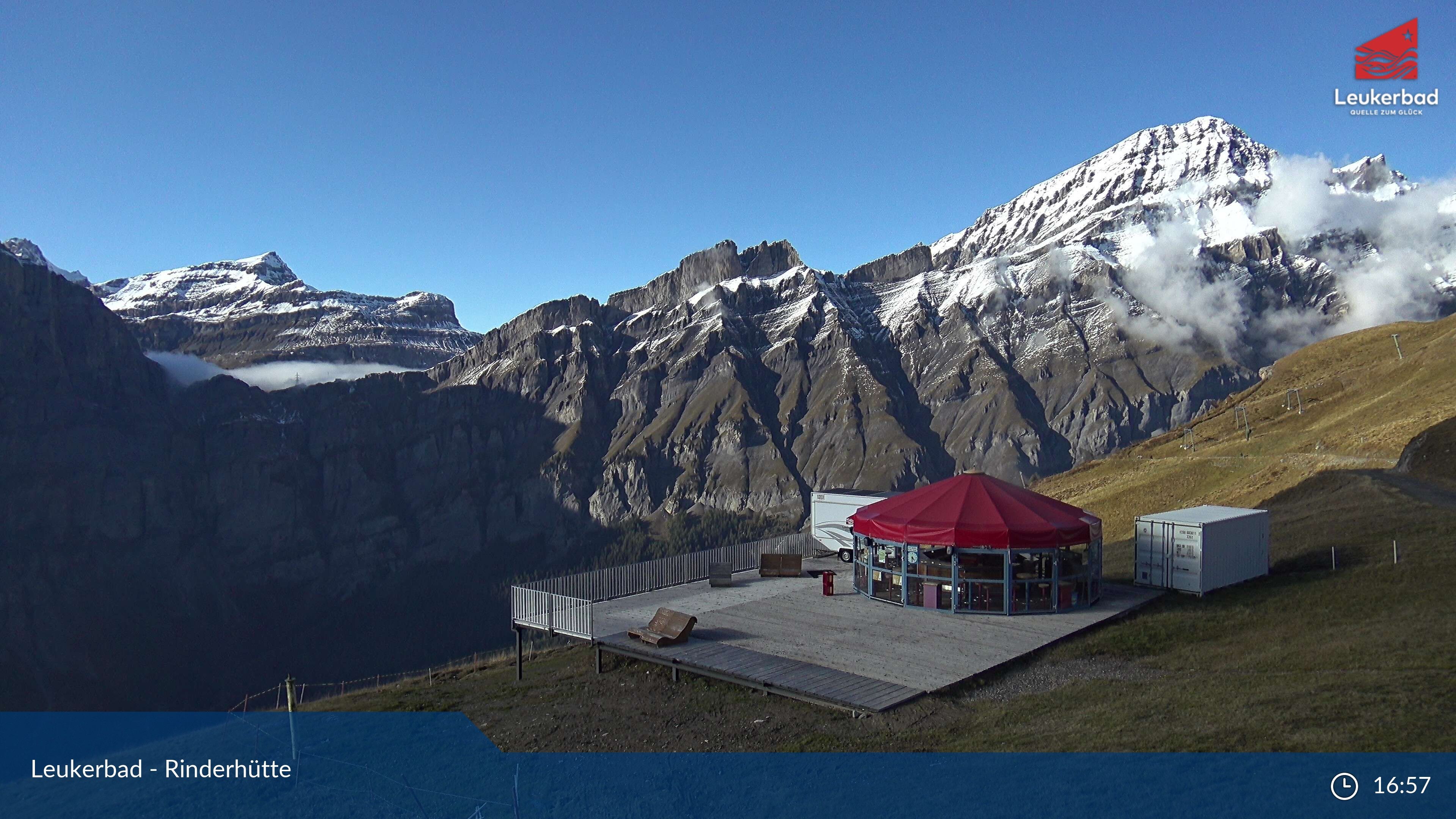 Leukerbad: Rinderhütte