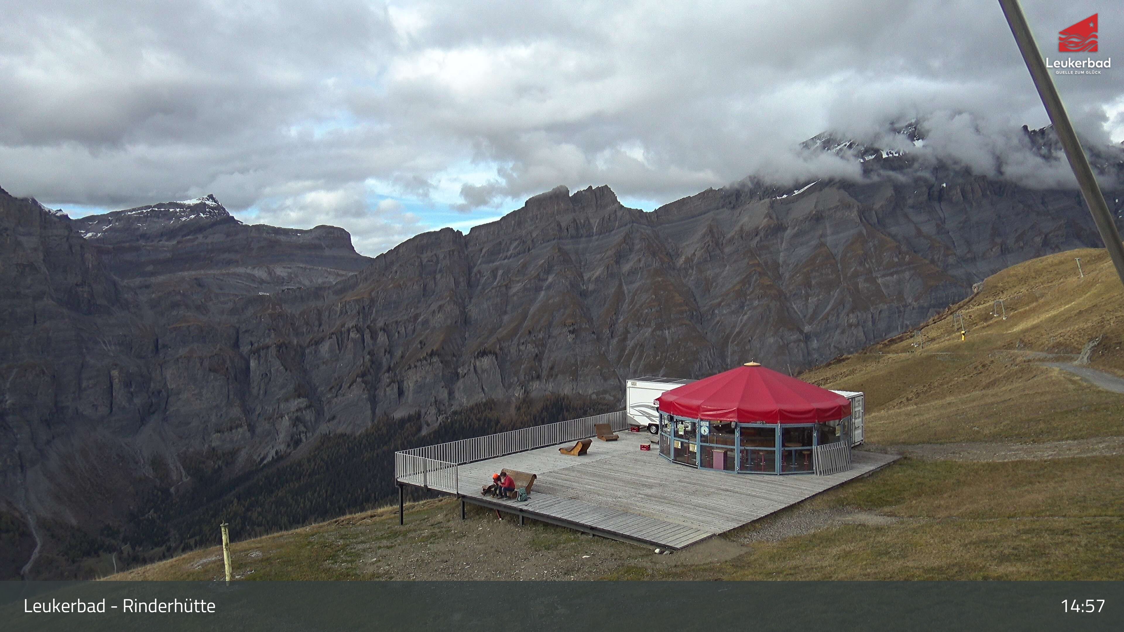 Leukerbad: Rinderhütte