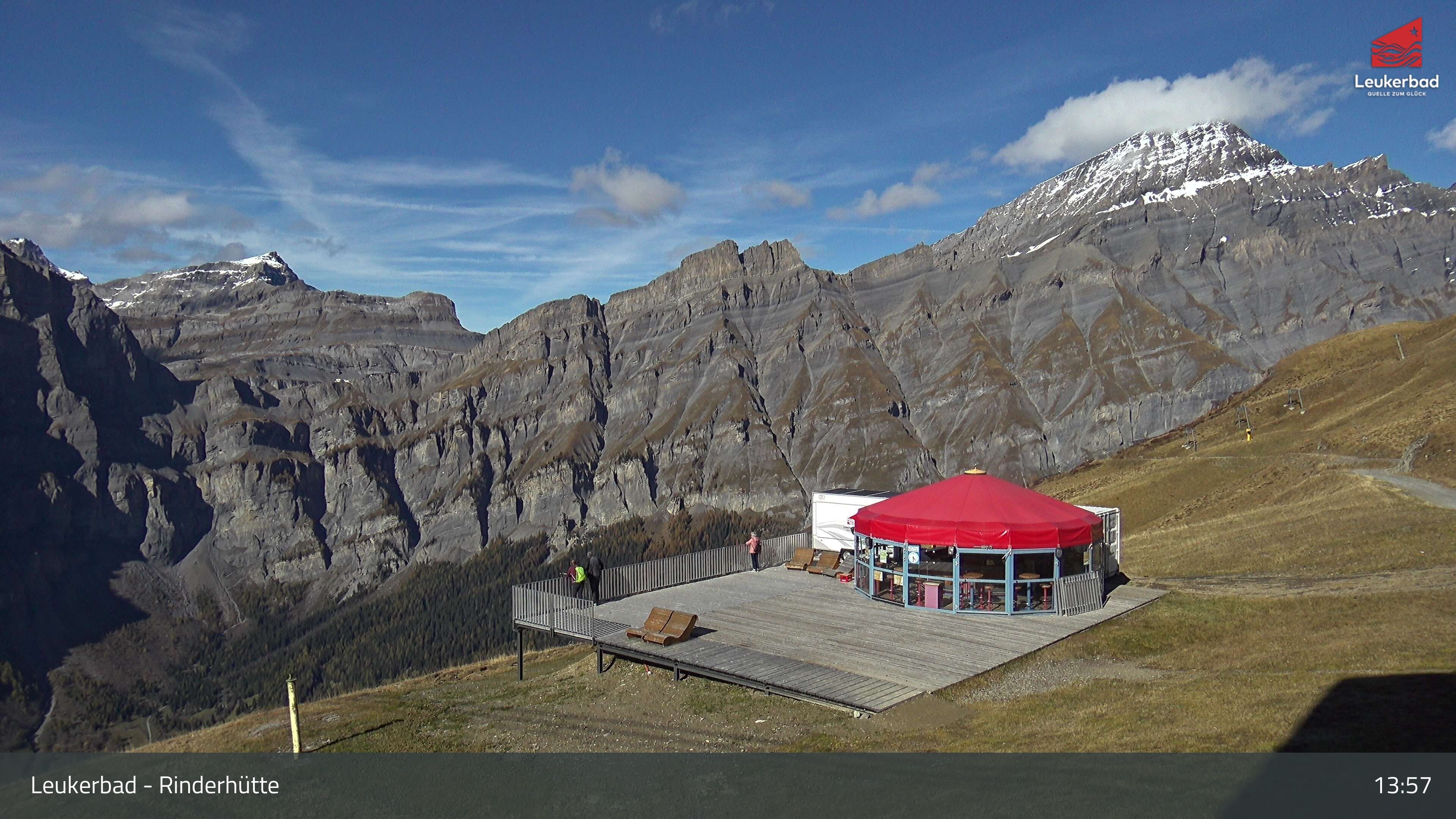 Leukerbad: Rinderhütte