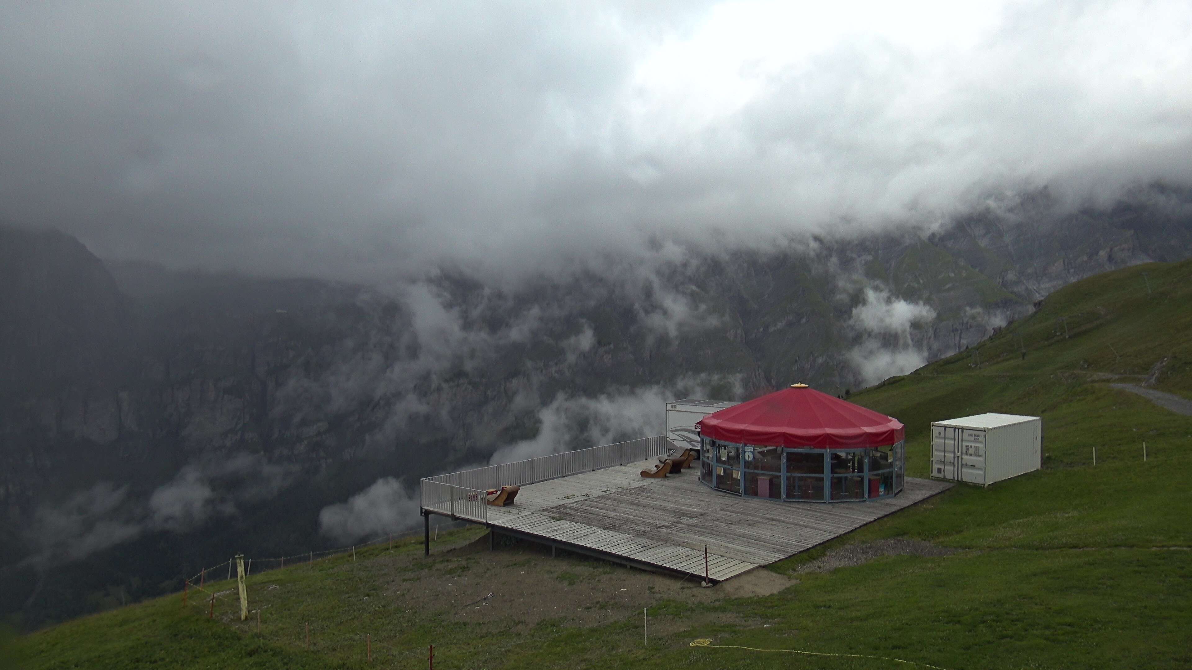 Leukerbad: Rinderhütte