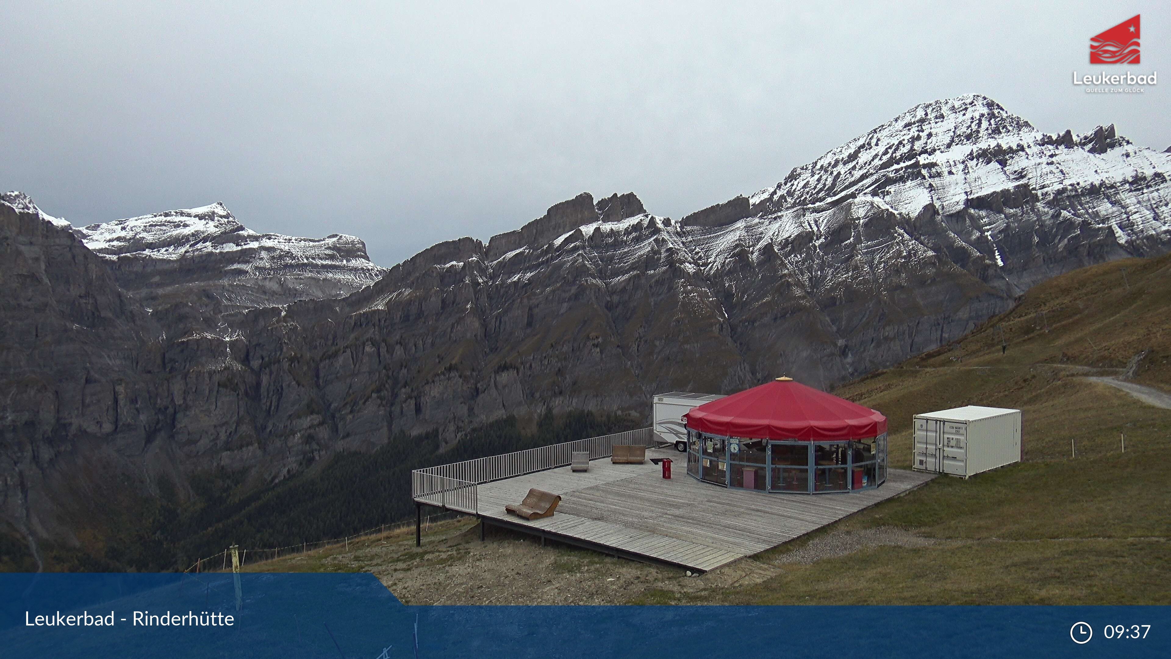 Leukerbad: Rinderhütte