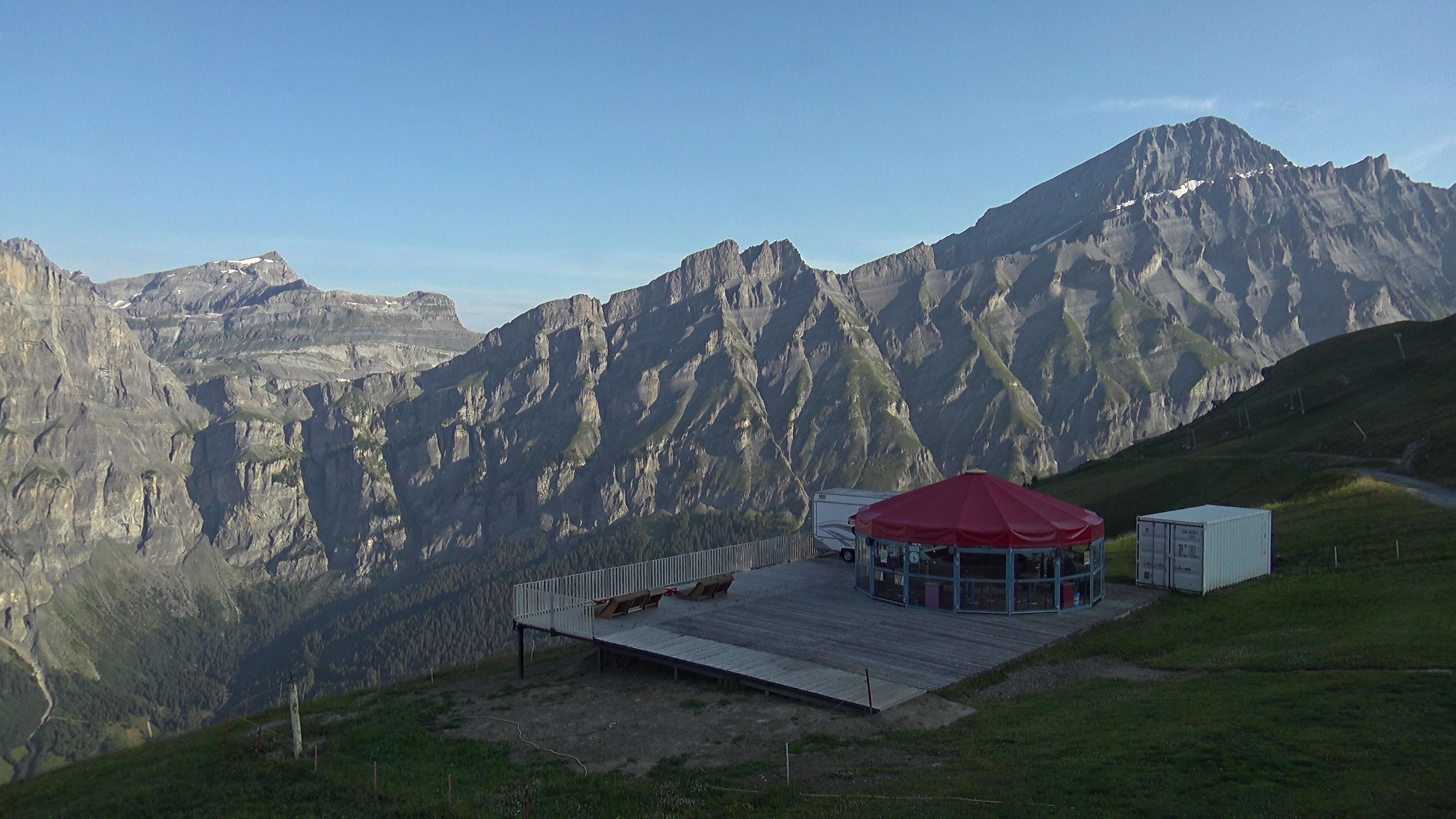 Leukerbad: Rinderhütte