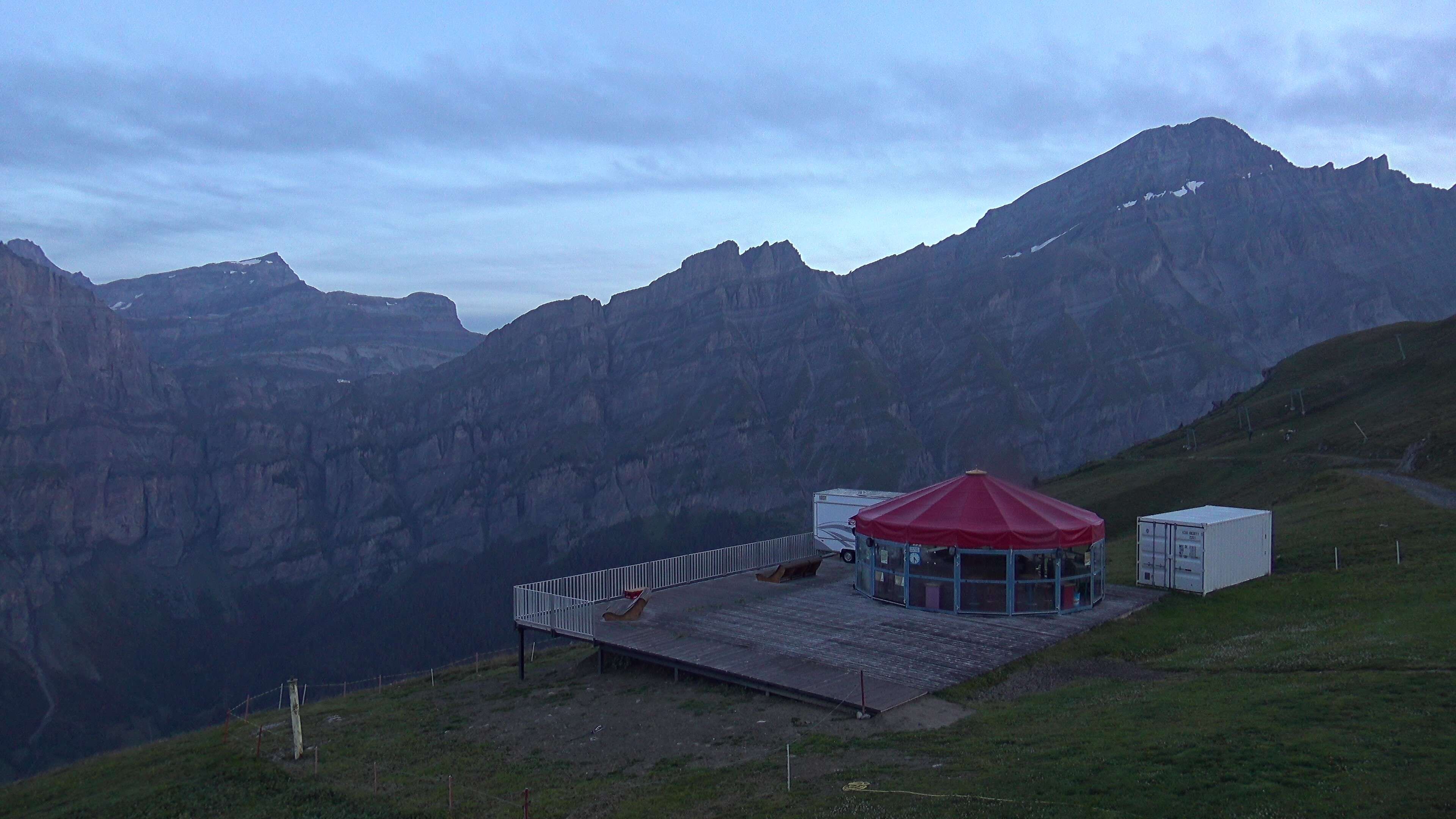 Leukerbad: Rinderhütte