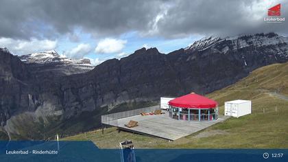 Leukerbad: Rinderhütte