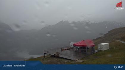 Leukerbad: Rinderhütte