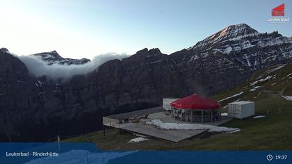 Leukerbad: Rinderhütte