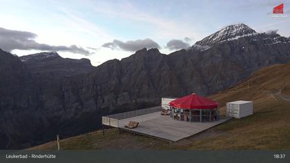 Leukerbad: Rinderhütte