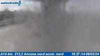 Chiaravalle: A14 km. 213,2 Ancona nord accel. nord - Current